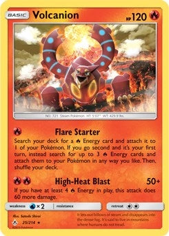 Image for Volcanion (025/214) - Pokemon