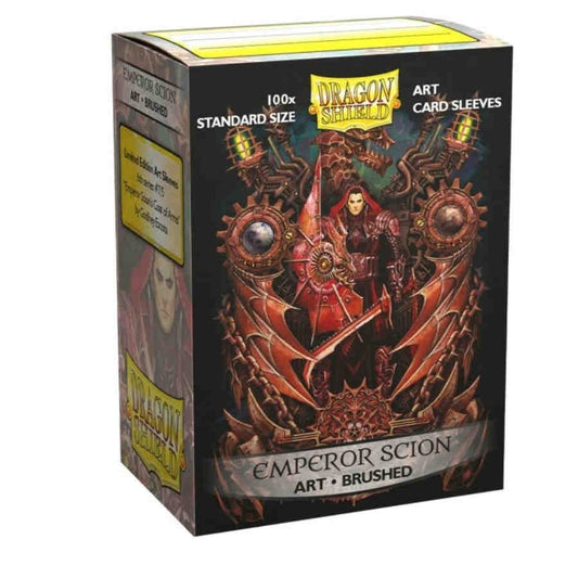 Image for Dragon Shield Limited Edition Brushed Art Sleeves - Emperor Scion: Coat-of-Arms (100-Pack) - Card Sleeves