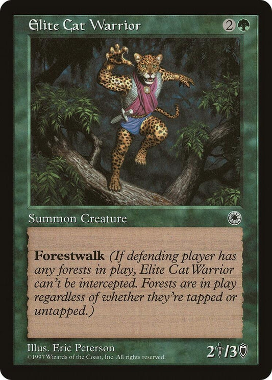 Image for Elite Cat Warrior - Magic: The Gathering