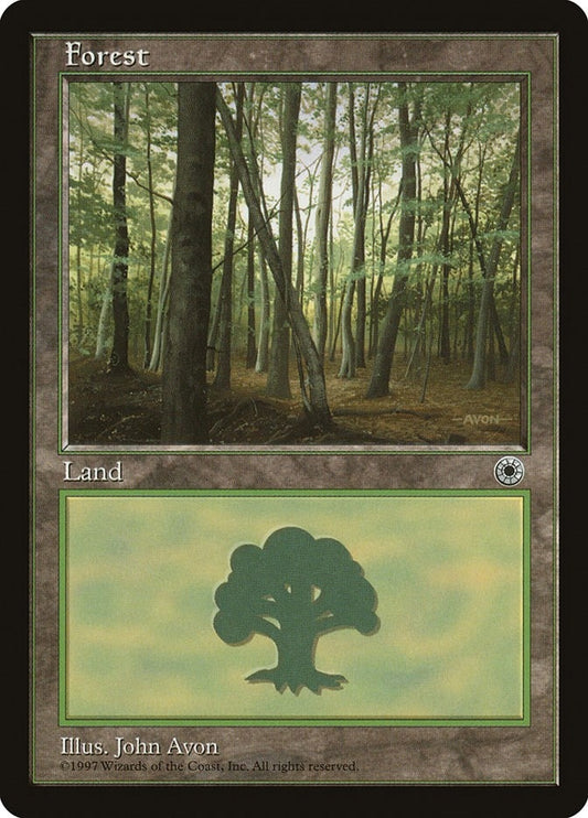 Image for Forest (Slanted Tree) - Magic: The Gathering