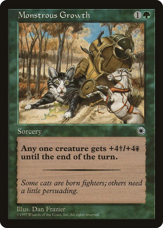 Image for Monstrous Growth (Flavor Text) - Magic: The Gathering