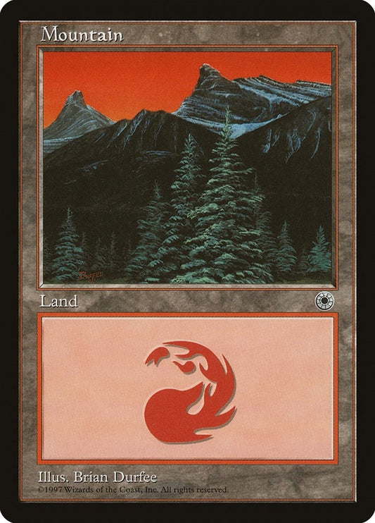 Image for Mountain (Trees Center) - Magic: The Gathering