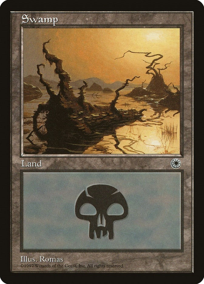Image for Swamp (Yellow Sun) - Magic: The Gathering