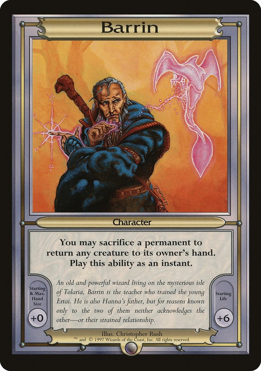 Image for Barrin (Oversize) - Magic: The Gathering