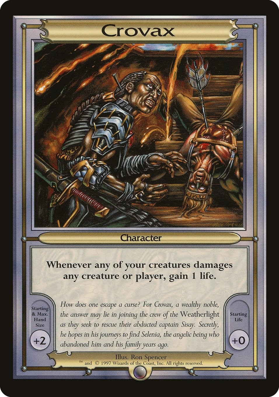 Image for Crovax (Oversize) - Magic: The Gathering