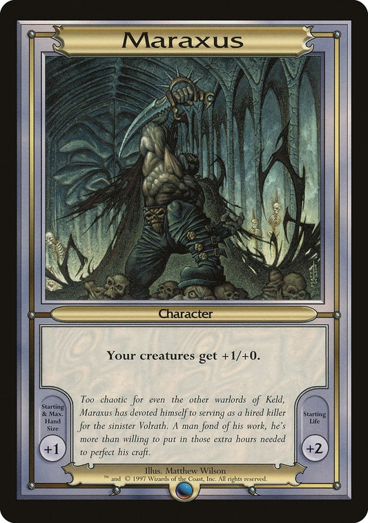 Image for Maraxus (Oversize) - Magic: The Gathering