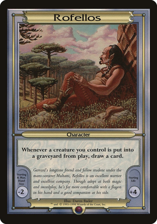Image for Rofellos (Oversize) - Magic: The Gathering