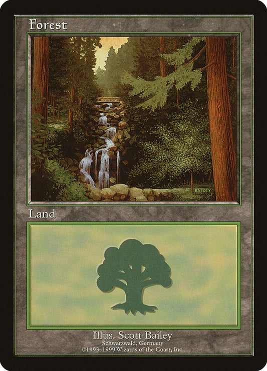 Image for Forest - Schwarzwald (1) - Magic: The Gathering