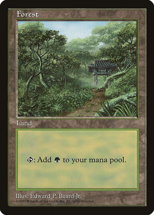 Image for Forest - Clear Pack (Beard, Jr.) - Magic: The Gathering