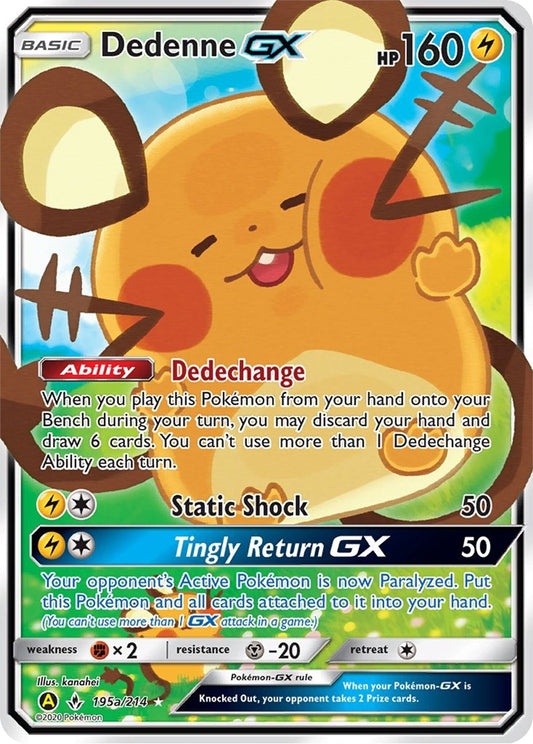 Image for Dedenne GX - 195a/214 (195a/214) - Pokemon