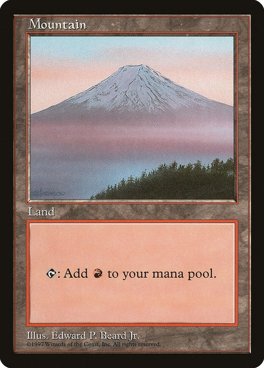 Image for Mountain - Clear Pack (Beard, Jr.) - Magic: The Gathering