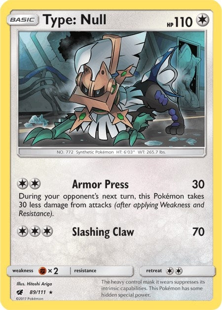 Image for Type: Null - 89/111 (SM Crimson Invasion) (089/111) - Pokemon