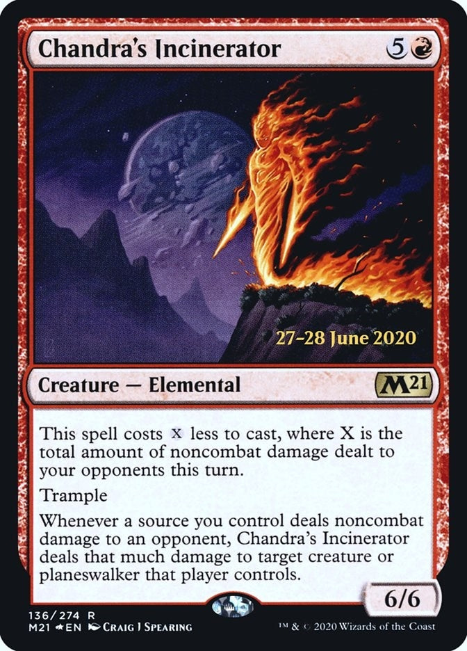 Image for Chandra's Incinerator (136) - Magic: The Gathering