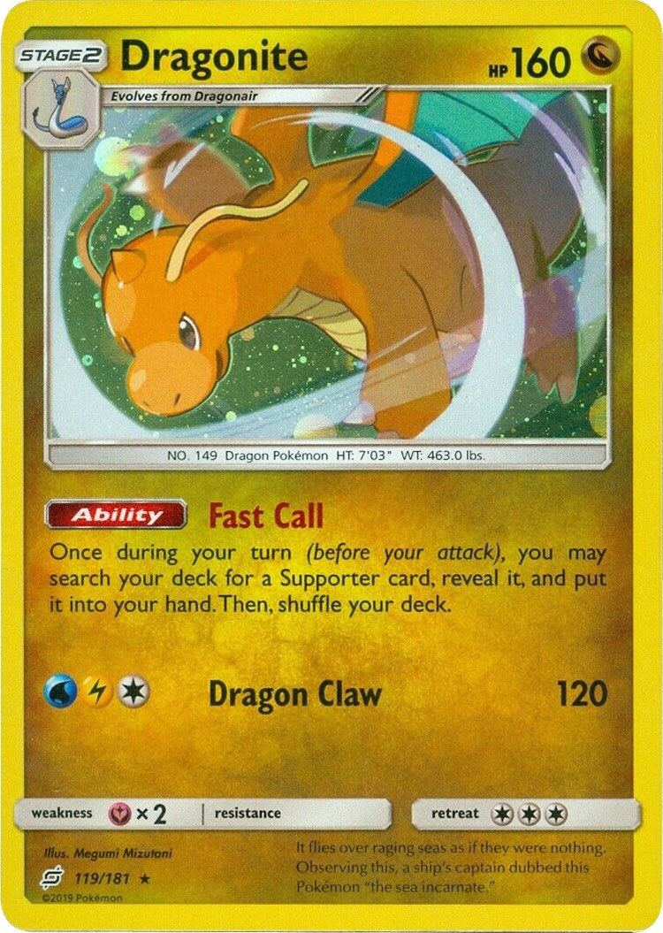 Image for Dragonite - 119/181 (Cosmos Holo) (119/181) - Pokemon