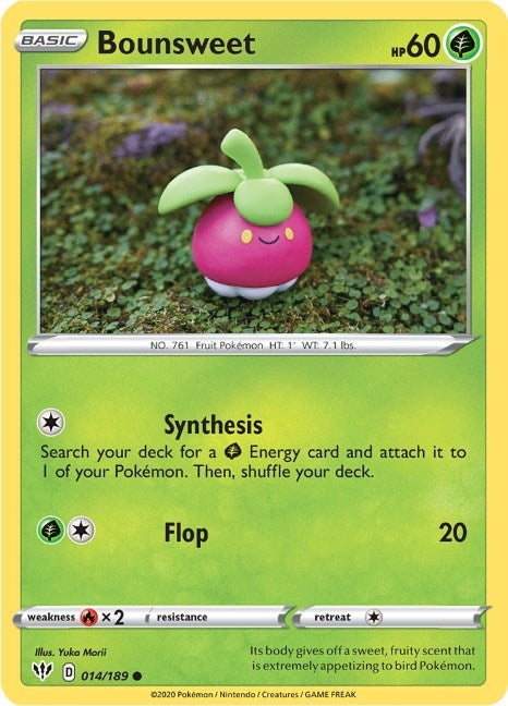 Image for Bounsweet (014/189) - Pokemon