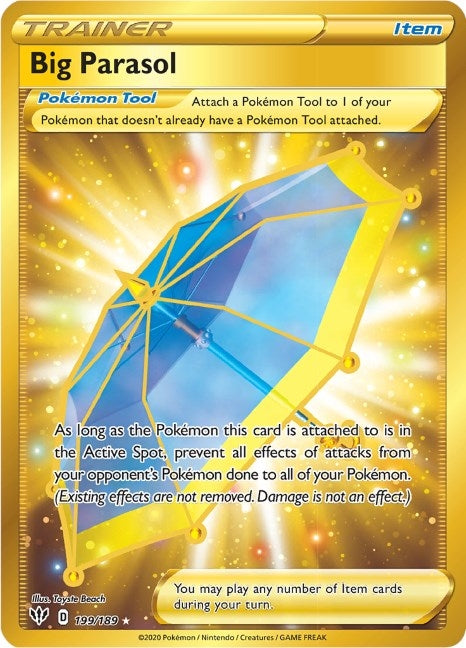 Image for Big Parasol (Secret) (199/189) - Pokemon