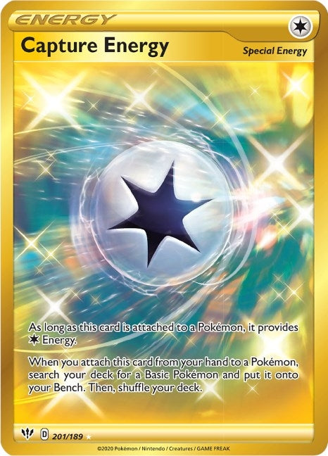 Image for Capture Energy (Secret) (201/189) - Pokemon