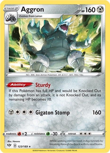Aggron (123/189)
