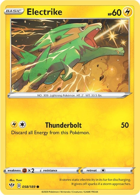 Image for Electrike (058/189) - Pokemon