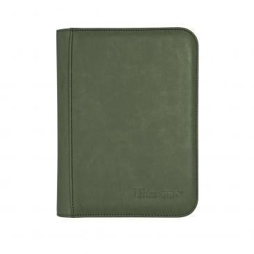 Image for Suede Collection Zippered 4-Pocket Premium PRO-Binder - Emerald - Storage Albums