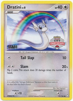 Image for Dratini - 91/146 (City Championships) [Staff] (091/146) - Pokemon