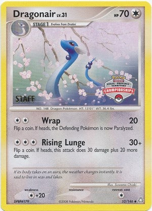 Image for Dragonair - 52/146 (State Championships) [Staff] (52/146) - Pokemon