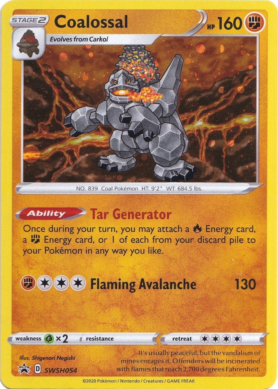 Image for Coalossal - SWSH054 (SWSH054) - Pokemon