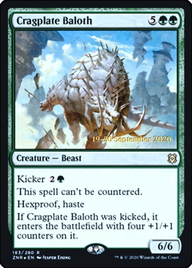 Image for Cragplate Baloth (183) - Magic: The Gathering