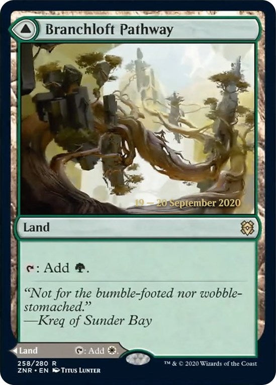 Image for Branchloft Pathway (258) - Magic: The Gathering