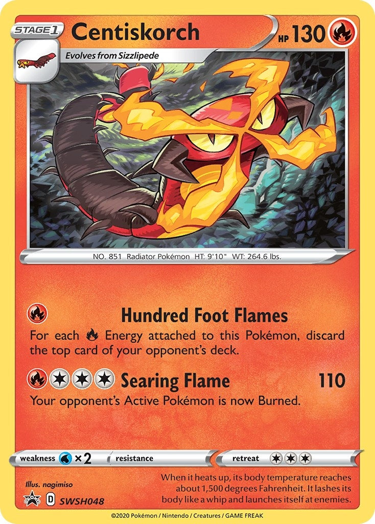 Image for Centiskorch - SWSH048 (SWSH048) - Pokemon