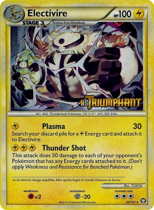 Image for Electivire - 20/102 (Prerelease) (20/102) - Pokemon