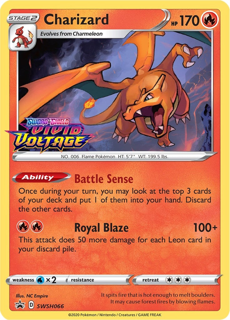 Image for Charizard - SWSH066 (Prerelease) (SWSH066) - Pokemon