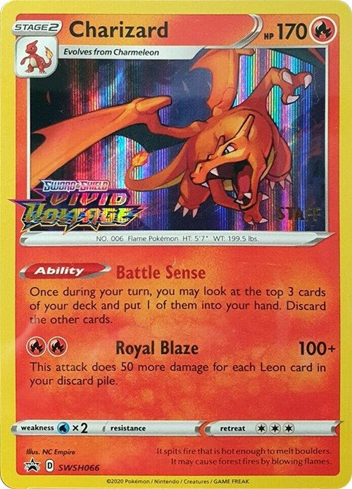 Image for Charizard - SWSH066 (Prerelease) [Staff] (SWSH066) - Pokemon