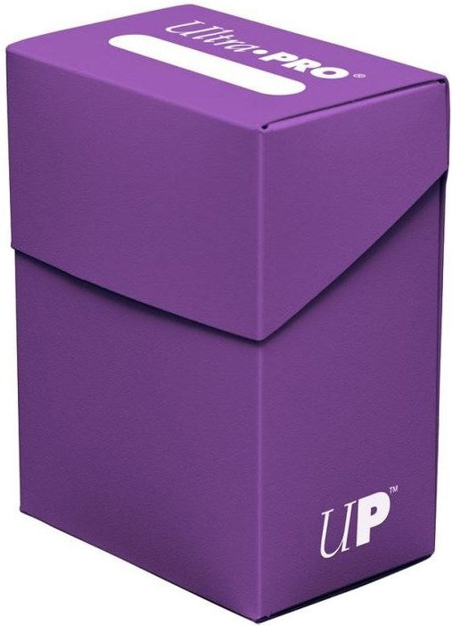 Image for Solid Color Deck Box - Purple (No Front Logo) - Deck Boxes