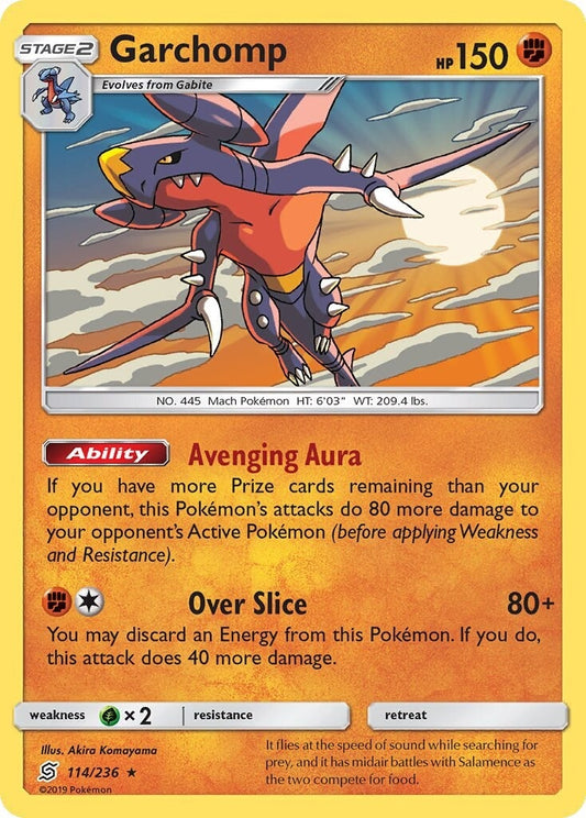 Image for Garchomp - 114/236 (SM Unified Minds) (114/236) - Pokemon