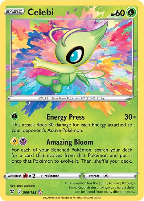 Image for Celebi (009/185) - Pokemon