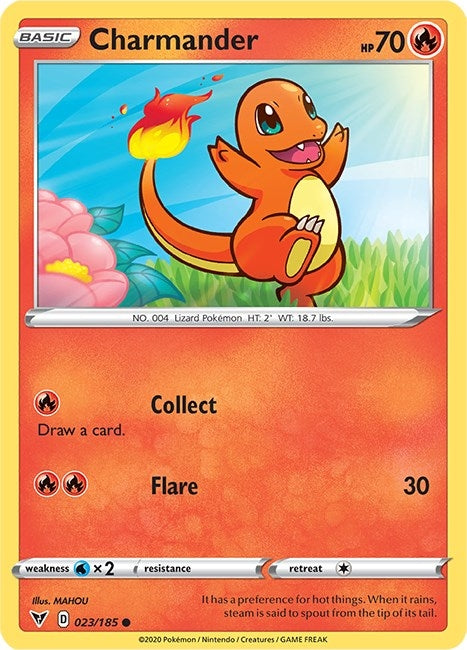 Image for Charmander (023/185) - Pokemon