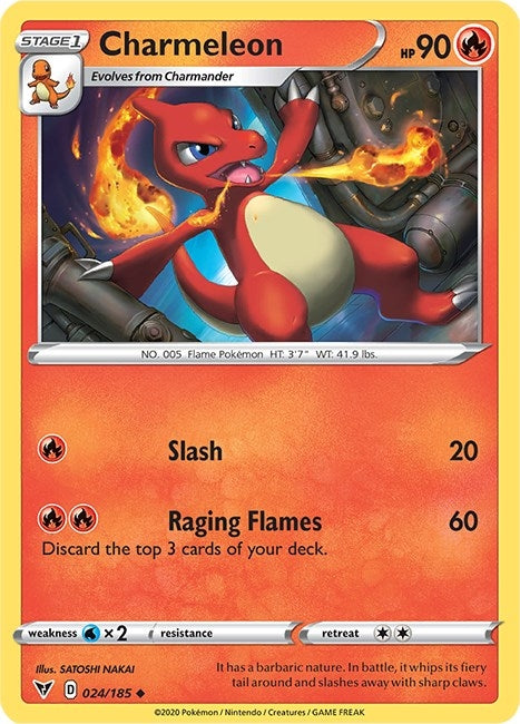 Image for Charmeleon (024/185) - Pokemon