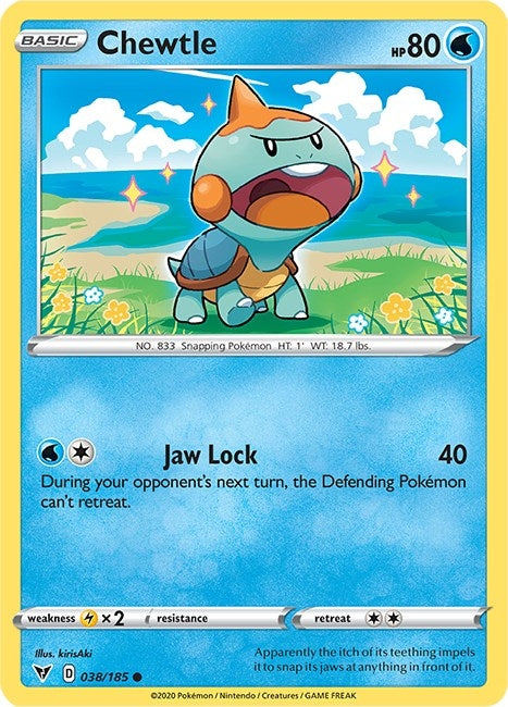 Image for Chewtle (038/185) - Pokemon