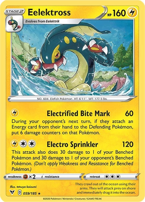 Image for Eelektross (059/185) - Pokemon