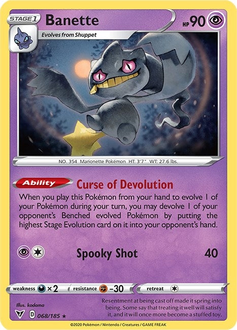Image for Banette (068/185) - Pokemon