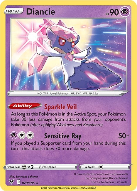 Image for Diancie (079/185) - Pokemon