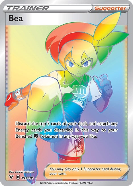 Image for Bea (Secret) (193/185) - Pokemon