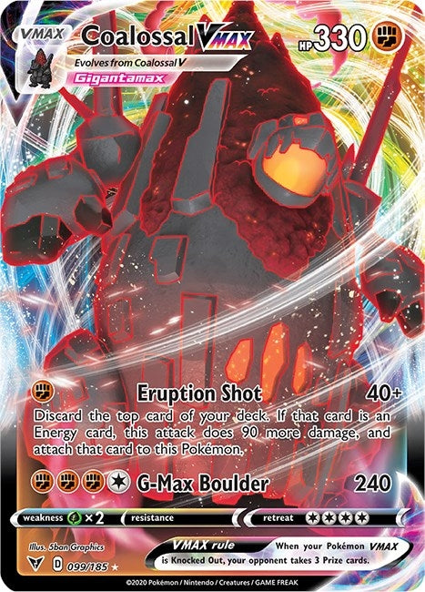 Image for Coalossal VMAX (099/185) - Pokemon