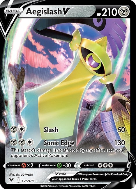 Aegislash V (126/185)