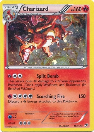 Image for Charizard - 19/113 (Cosmos Holo) (019/113) - Pokemon