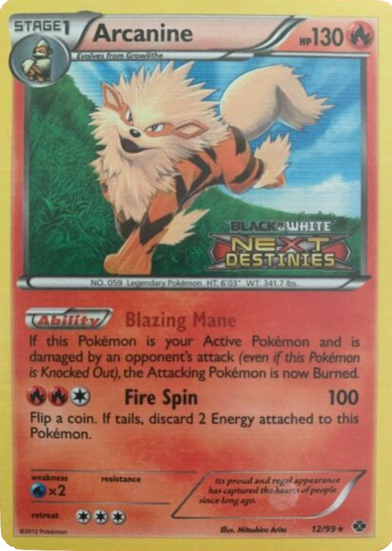 Arcanine - 12/99 (Prerelease) (12/99)