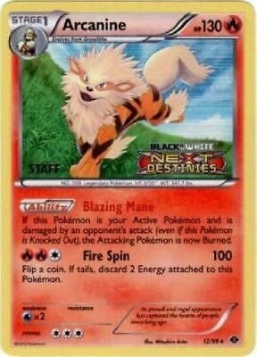 Arcanine - 12/99 (Prerelease) [Staff] (12/99)
