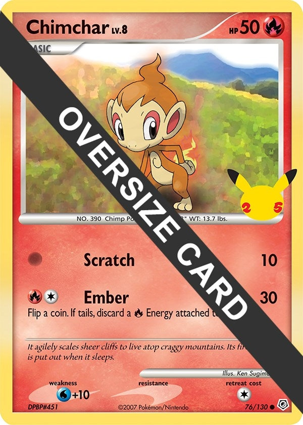 Image for Chimchar (076/130) - Pokemon