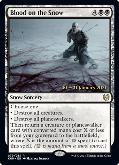 Image for Blood on the Snow (79) - Magic: The Gathering